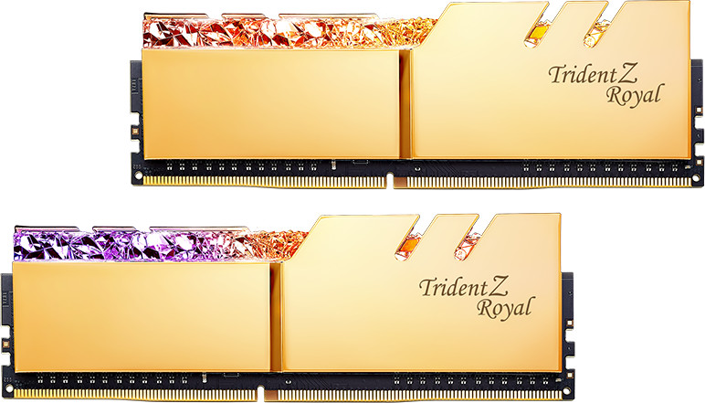 G.Skill Trident Z Royal Gold Kit 32 Go DDR4-3000 CL16 (F4-3000C16D-32GTRG)