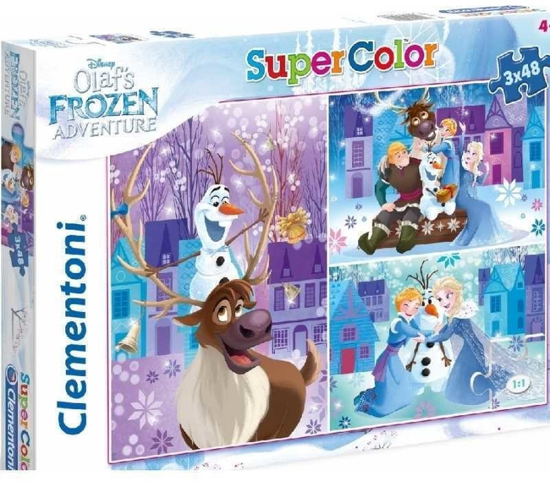 Clementoni Frozen Olaf 3 x 48 pieces