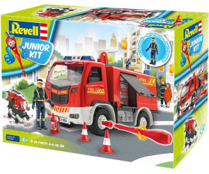 30cm Groß ab 3 Jahren NEU Revell Junior Kit 00819 Feuerwehrwagen mit Figur ca 