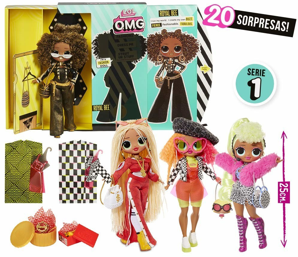 Giochi Preziosi L.O.L Surprise! OMG Top Secret Assorted