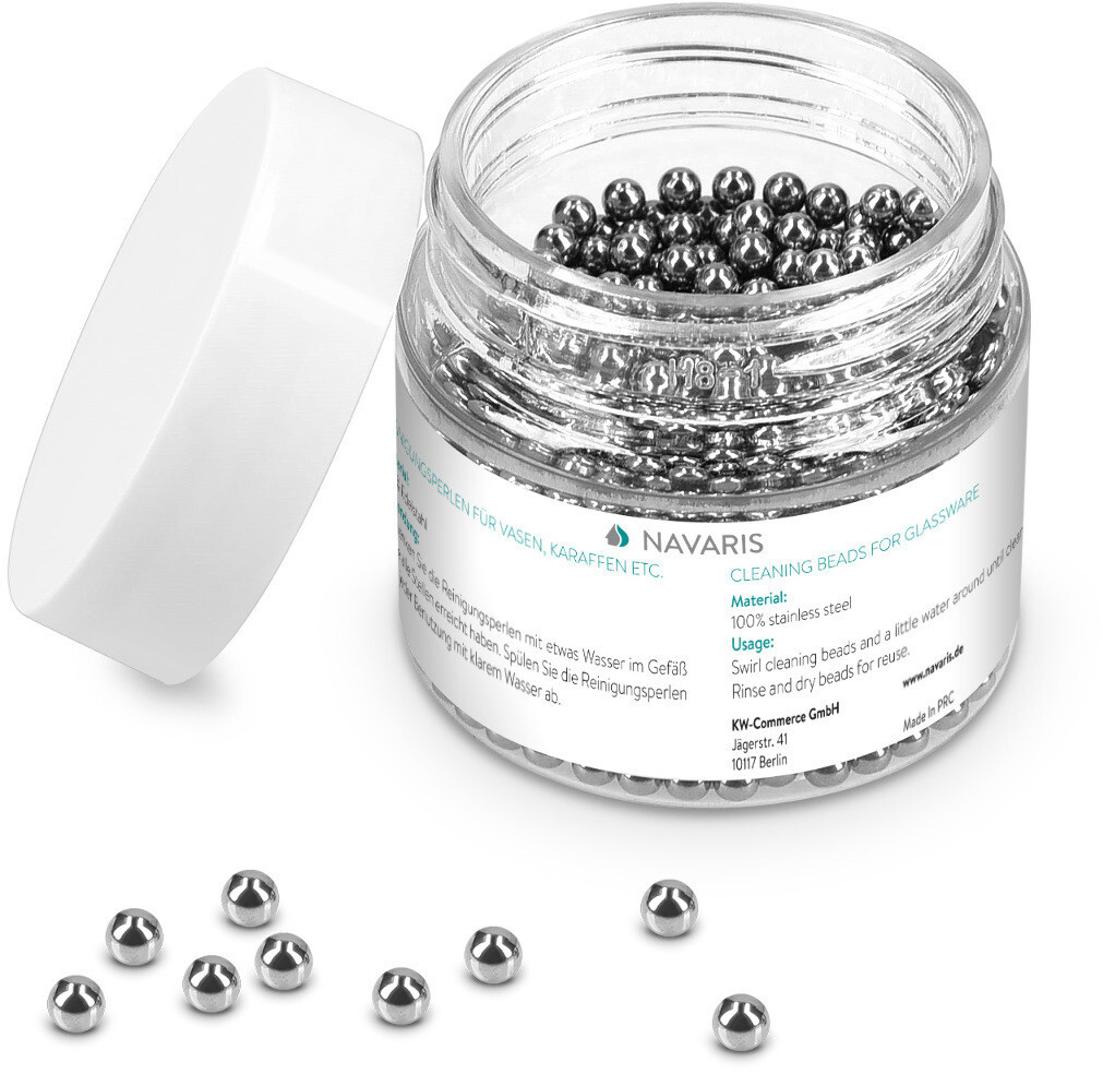 Navaris Cleaning beads for glass carafes 1000 pieces