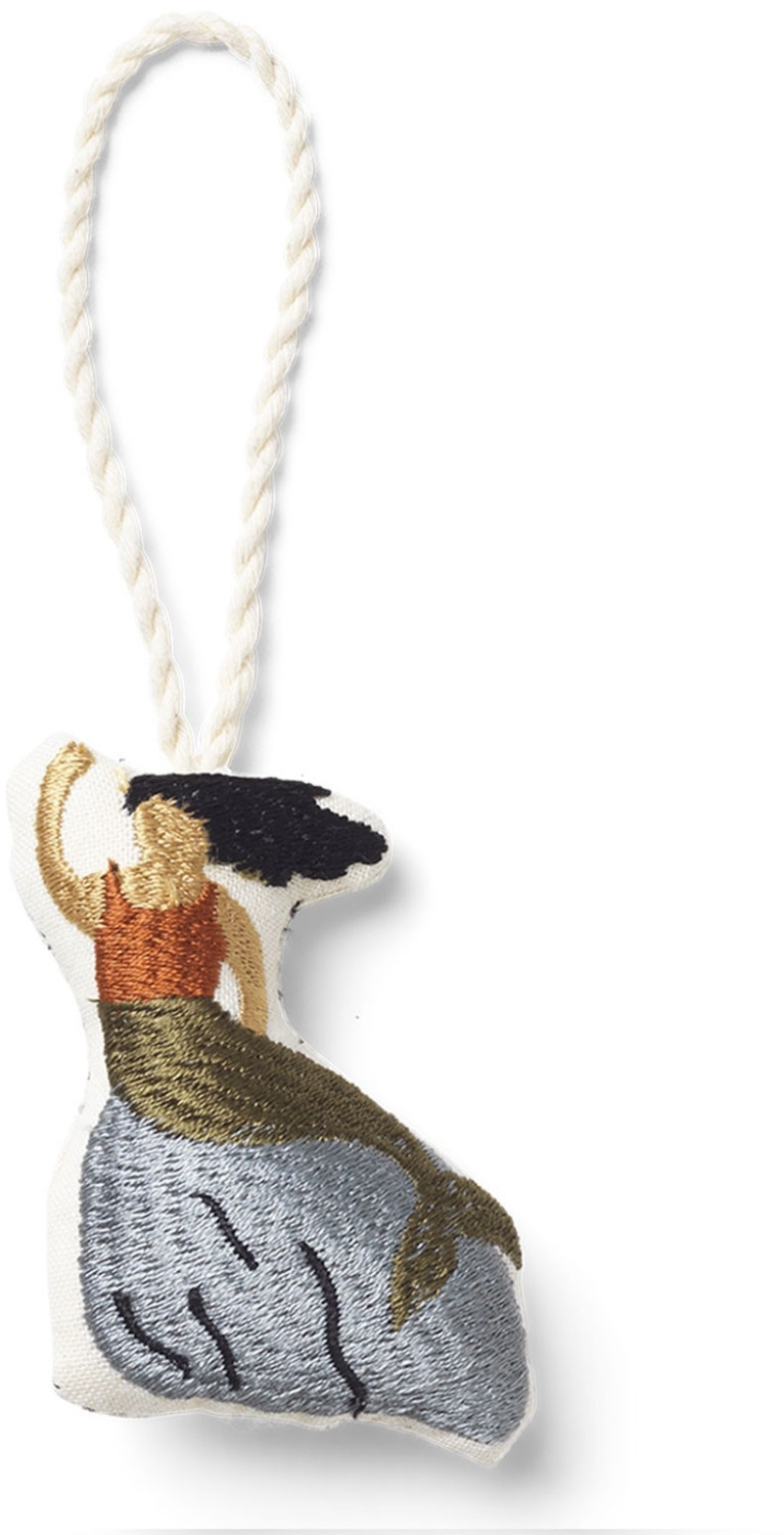 Ferm Living Copenhagen Embroidered Ornament The Little Mermaid (10030965)