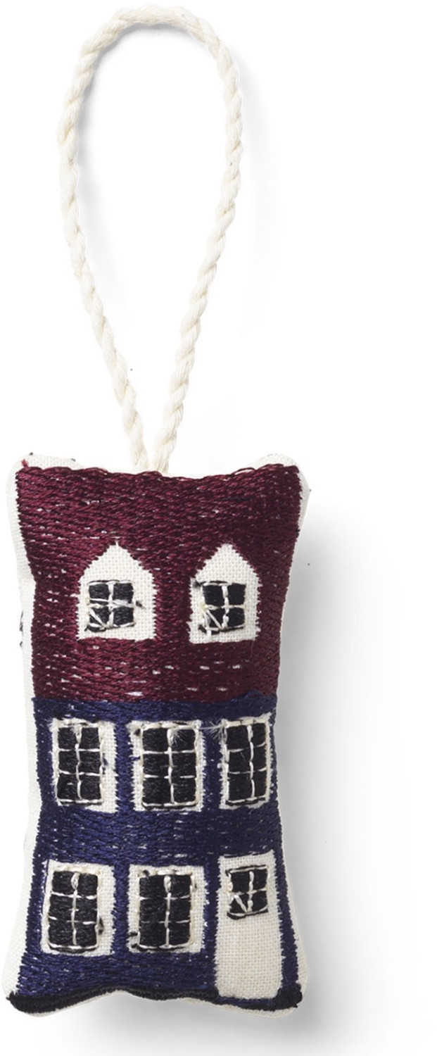 Ferm Living Copenhagen Embroidered Ornament Nyhavn (100495651)