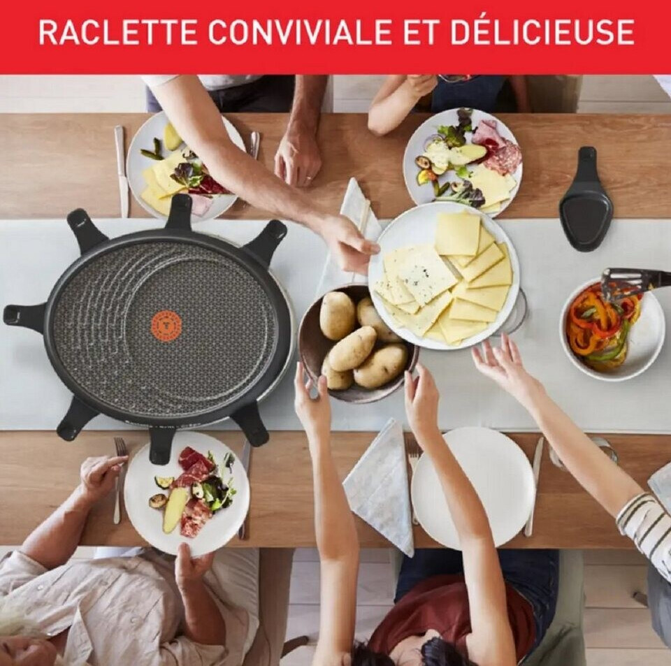Tefal RE12A012 raclette 6 personne(s) 850 W Noir