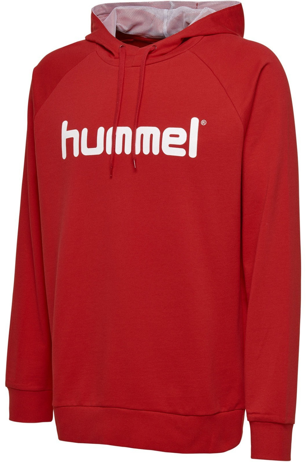 hummel GO COTTON HOODIE - TRUE RED