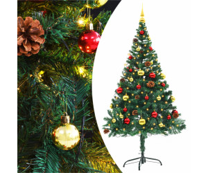 vidaXL Künstlicher Weihnachtsbaum Ständer PVC Tanne Christbaum mehrere Auswahl