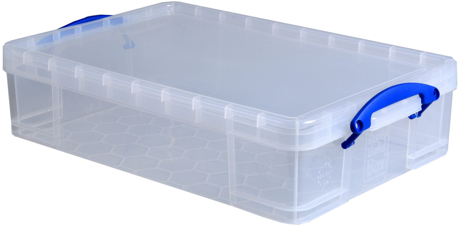 XXL Kunststoff Aufbewahrungsbox transparent - 24 Liter - Universal