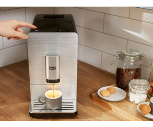 BEKO Cafetera espresso automática CEG5331X con leche integrada 