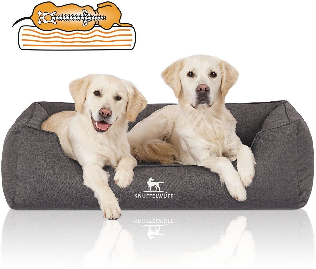 Knuffelwuff Lit pour chien Leon M-L Anthracite