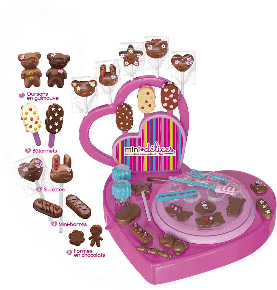 Lansay Mini délices Atelier Chocolat 5 en 1