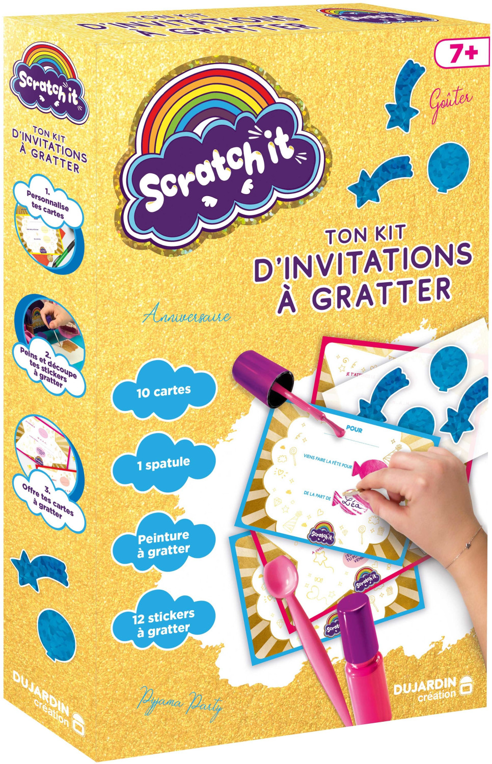 Dujardin Scratch it : le kit invitation
