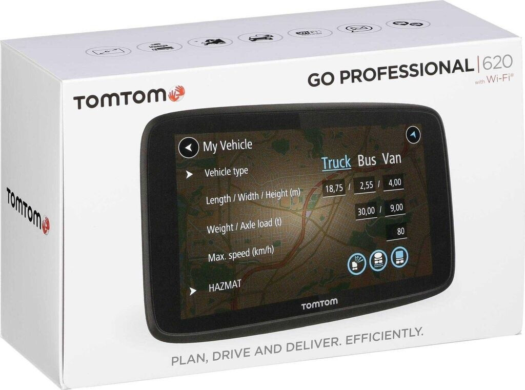 TomTom GO Professional 620 (1PN6.002.05) a € 239,95 (oggi) Migliori prezzi e offerte su idealo