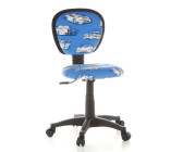 Wahson Chaise de Bureau Enfant Chaise Pivotante pour /Étudiant avec Fourrure de Couleur Hauteur R/églable