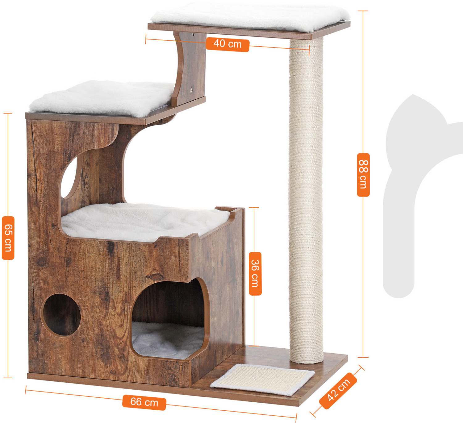 Feandrea Arbre à chat PCT70HW