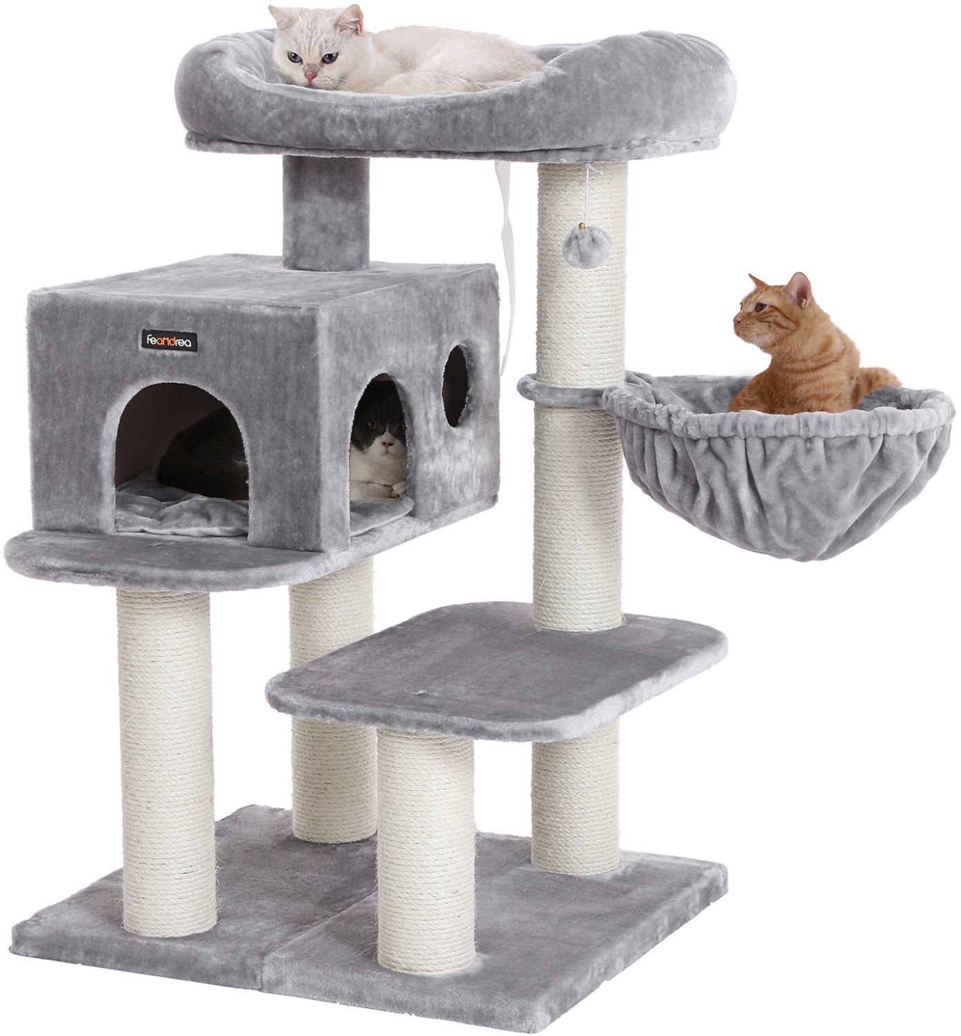 Feandrea Scratching Post 112cm Grey (PCT01W)