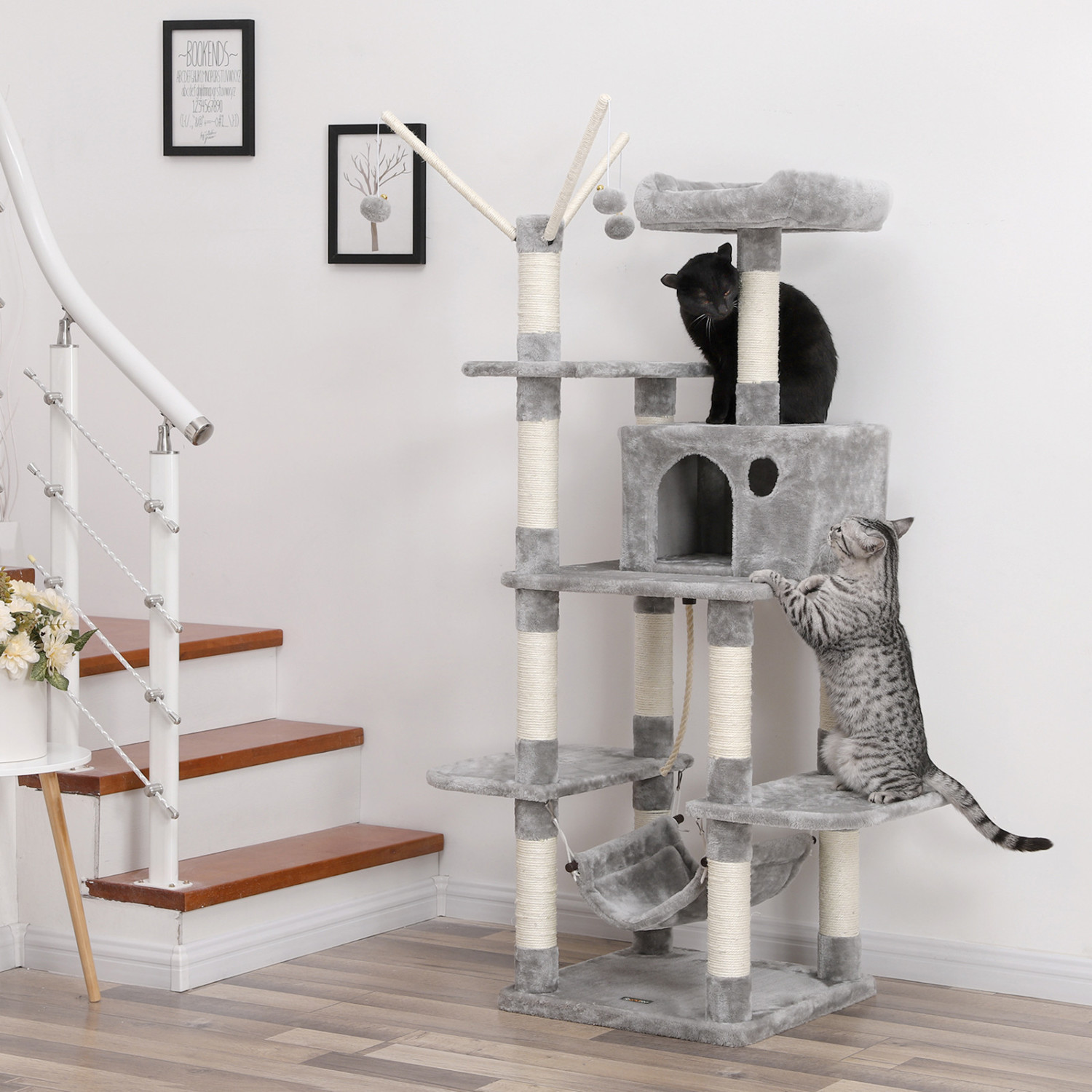 Feandrea Arbre à chat Light Grey Feandrea Arbre à chat Light Grey