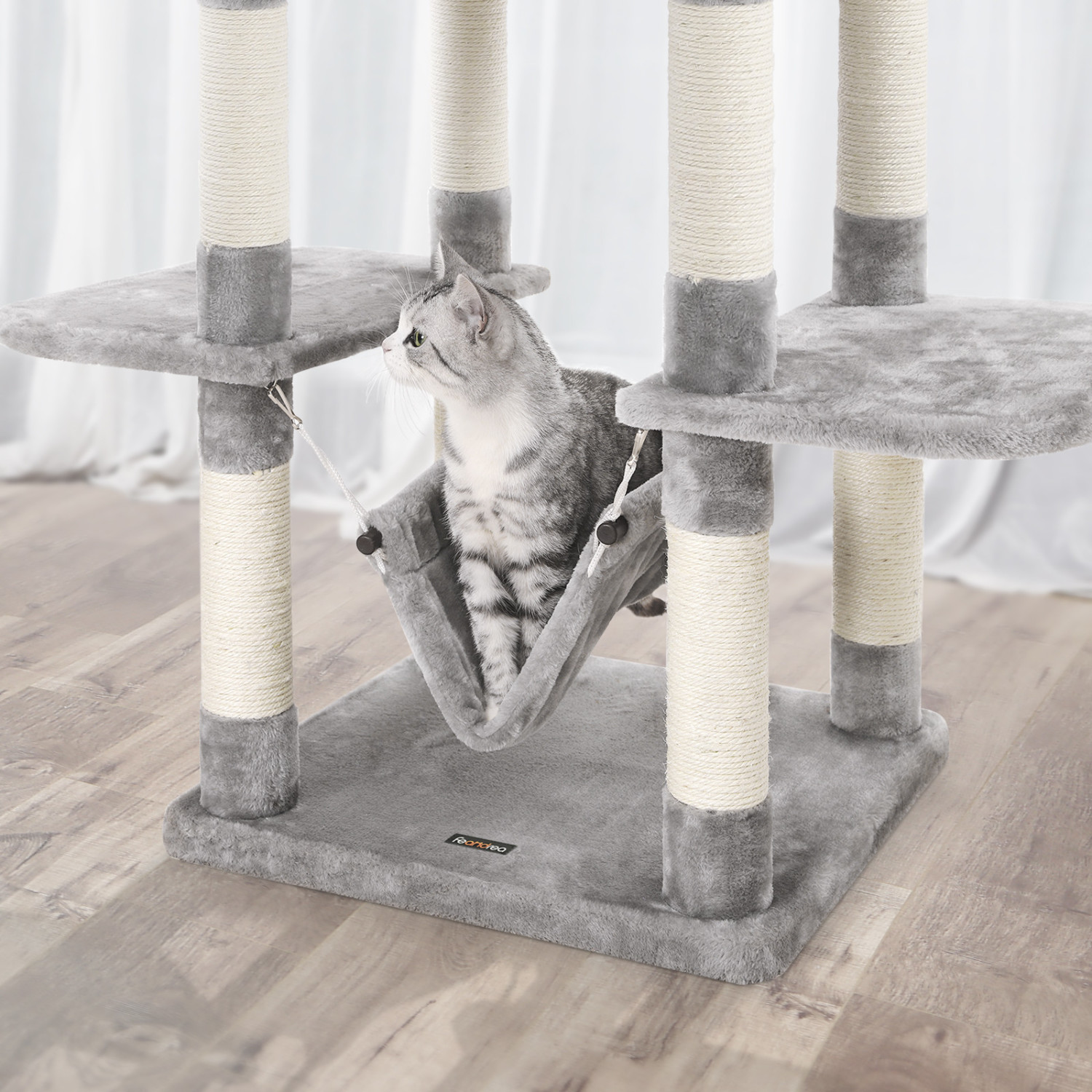 Feandrea Arbre à chat Light Grey Feandrea Arbre à chat Light Grey