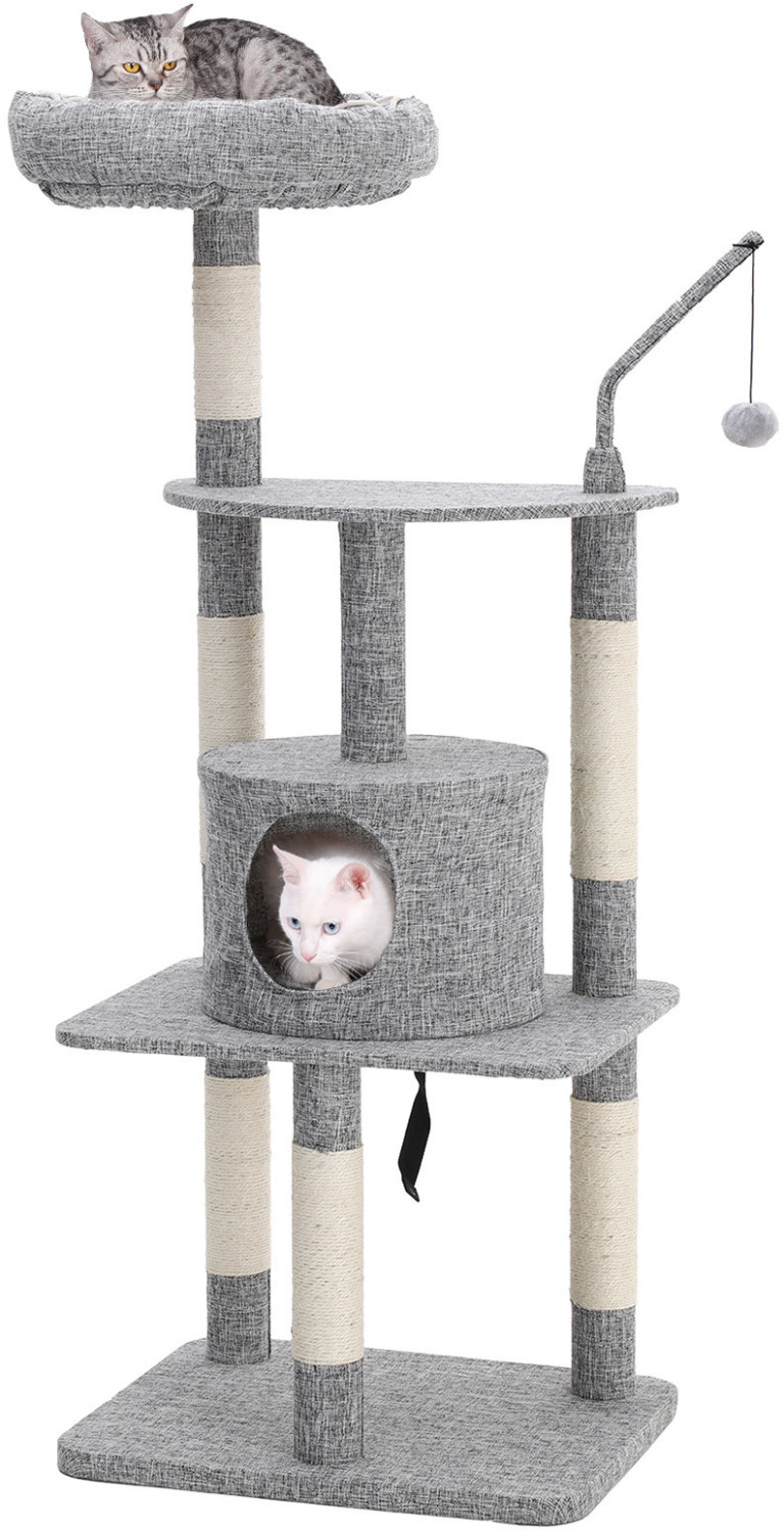 Feandrea Scratching Post 136cm Light Grey (PCT64W)