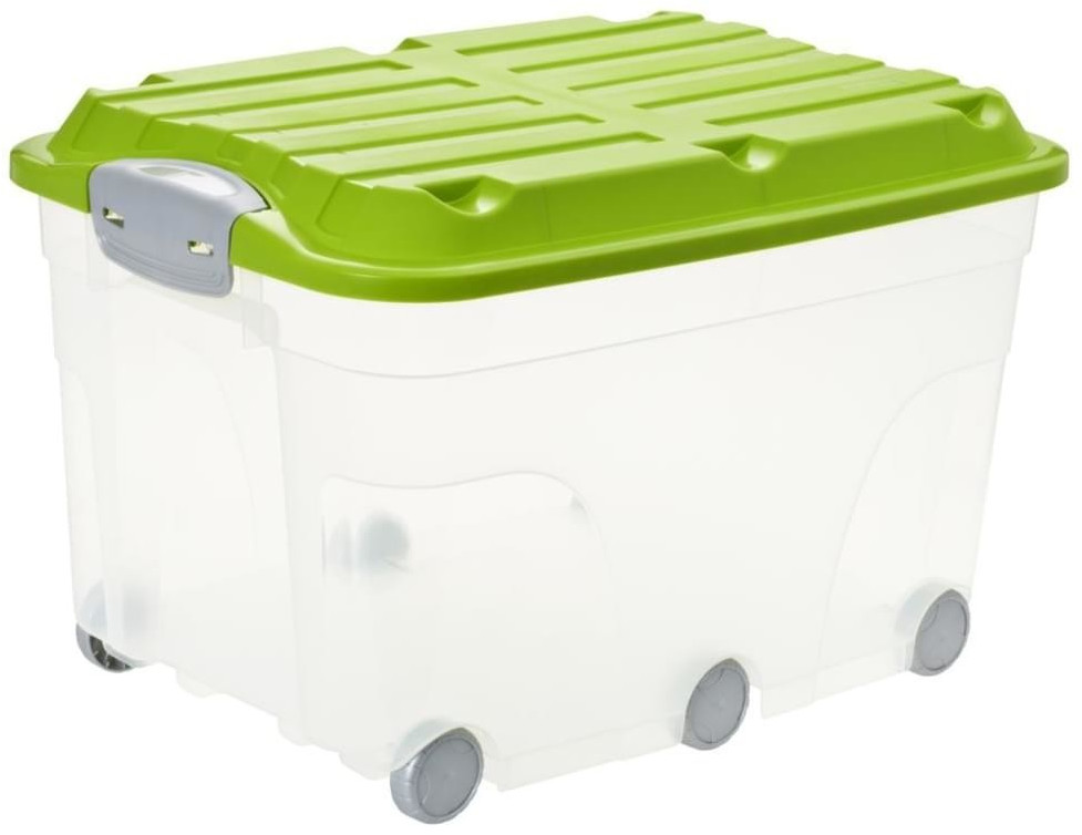 Rotho Roller 57 l transparent/green