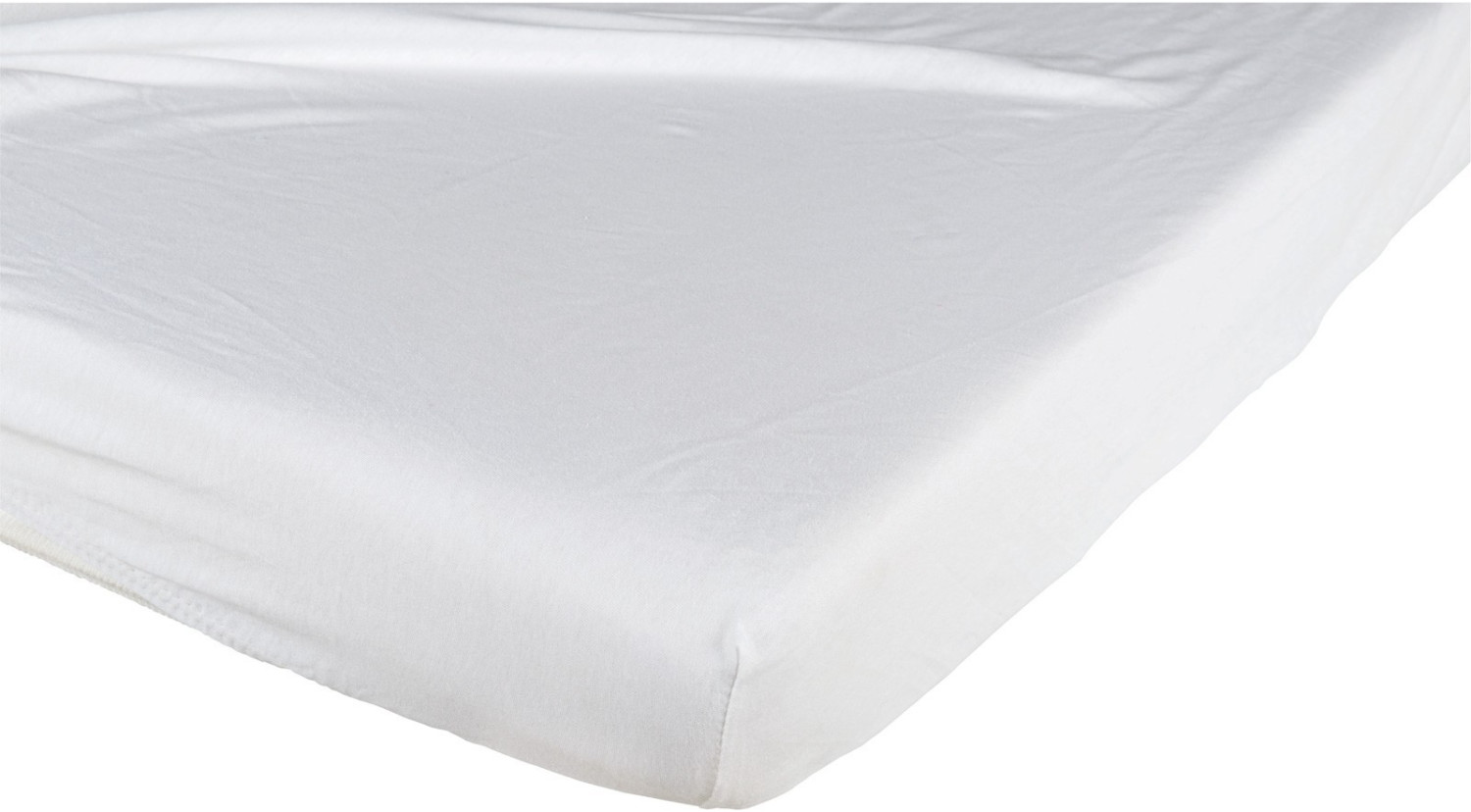 Candide Drap-housse coton 60 x 120 cm blanc