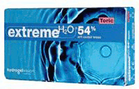Hydrogel Vision Extreme H2O 54% Toric (6 lentilles)