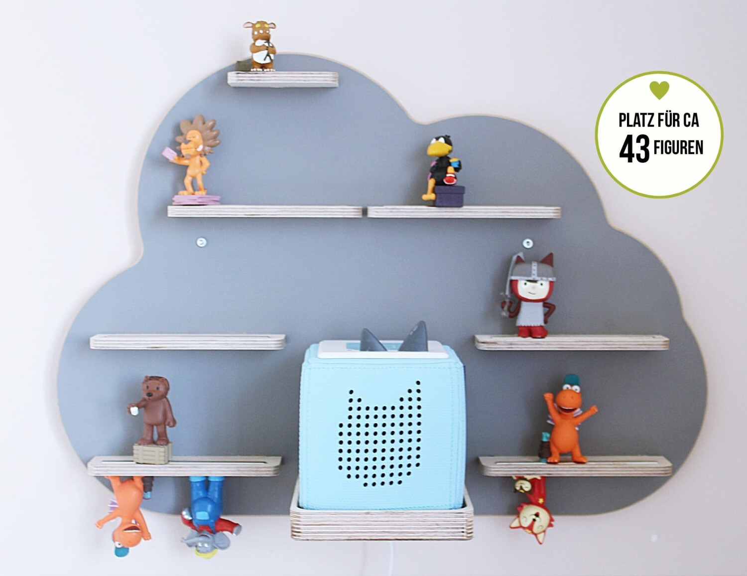 Boarti Wolke Board für Tonies Toniebox ab € 84,99 Märchenschloss | Regal für Musikbox und Figuren | für's