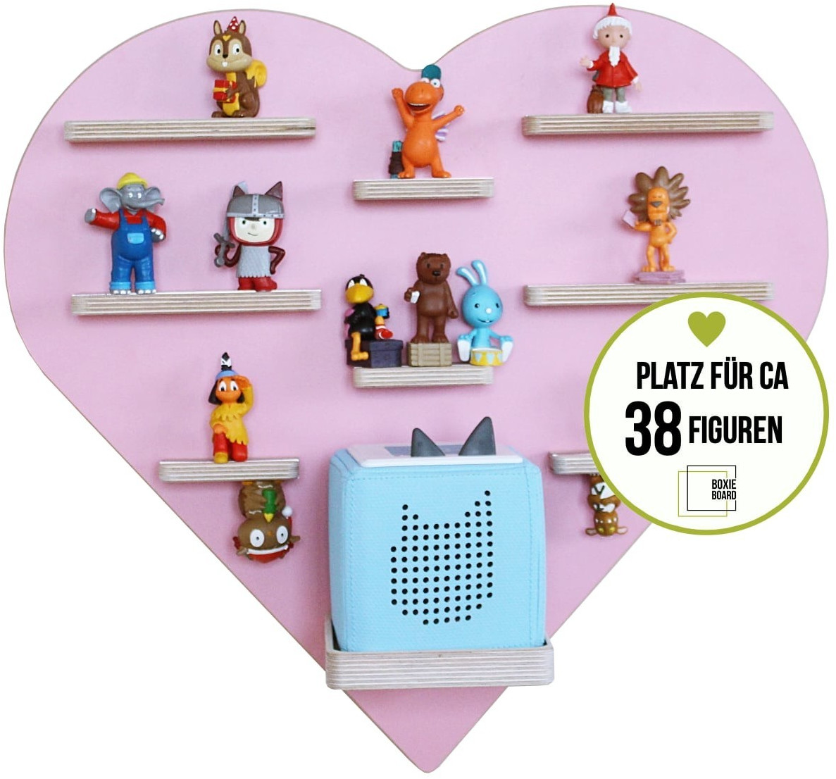 Boarti Heart Board for Tonies Toniebox