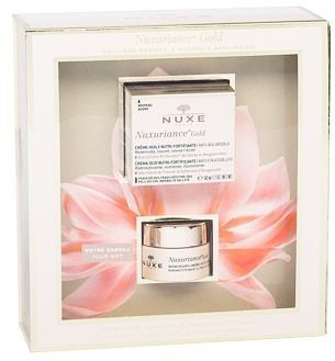 NUXE Nuxuriance Gold Cream Day (50ml) + Radiance Eye Balm (15ml)