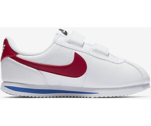 nike cortez red white and blue