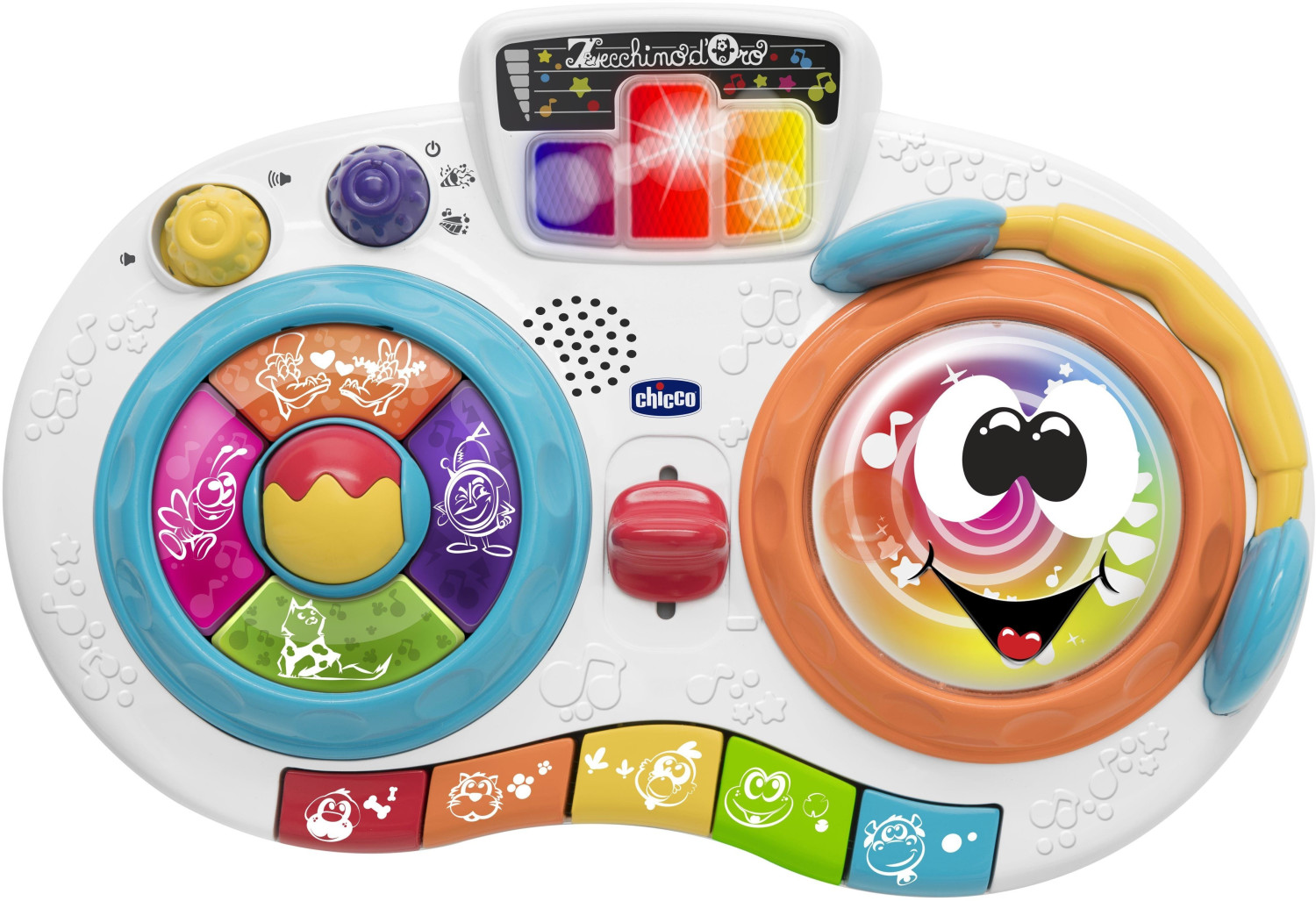 Chicco dj online scratchy musical toy