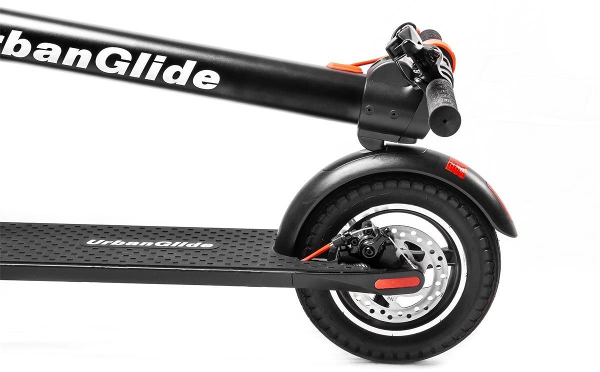 Urbanglide - Ride-100XS - Trottinette électrique + CASR Helmet LED Glow -  Taille L - Anthracite - Trottinette électrique - Rue du Commerce