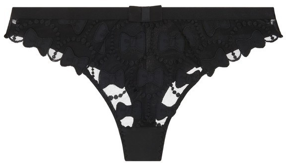 Aubade The Bow Collection by Viktor & Rolf Thong black