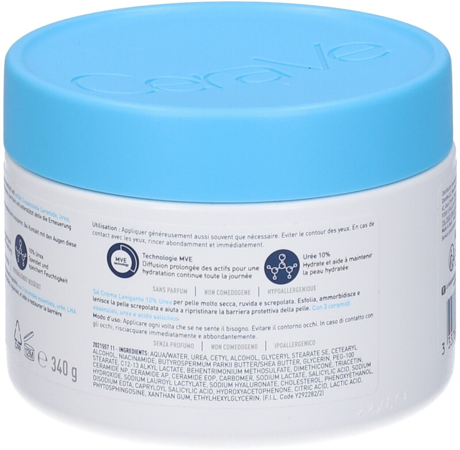 CeraVe SA Moisturizer (340g) a € 13,40 (oggi) Migliori prezzi e