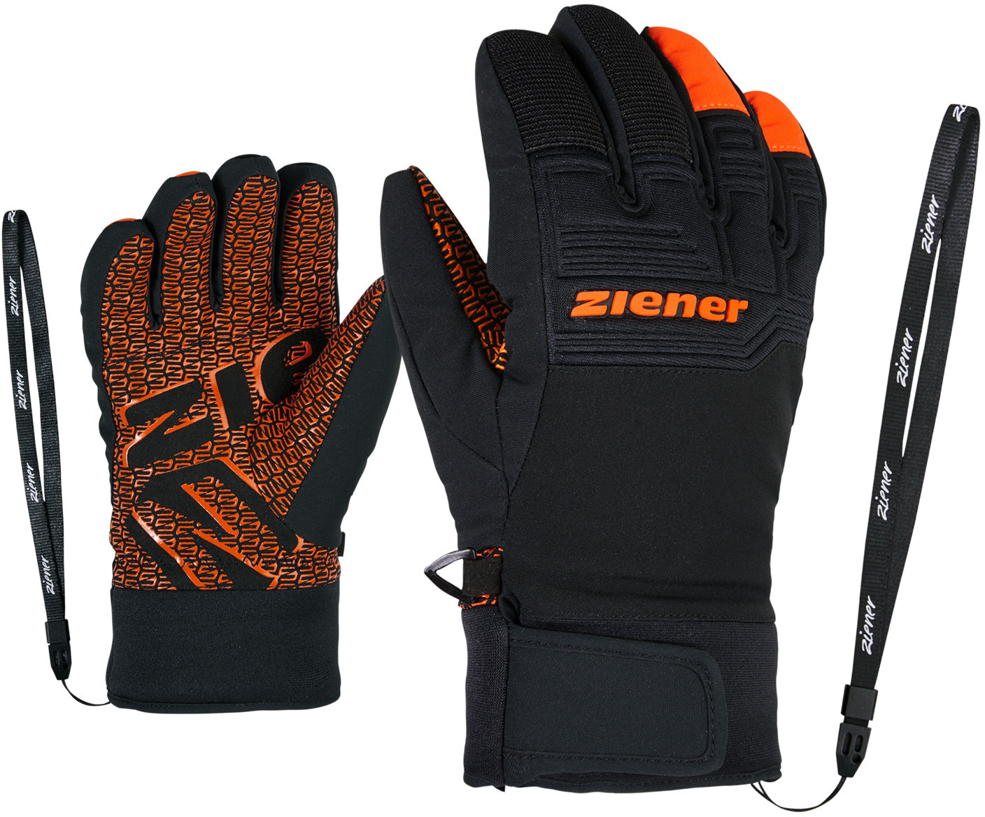 Ziener Lanus AS(R) Pr Jr bright orange