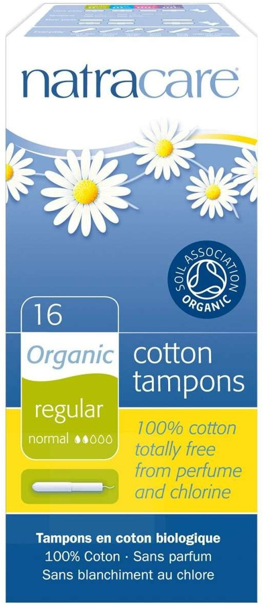 Natracare Organic cotton tampons normal with applicator (16 pcs.)