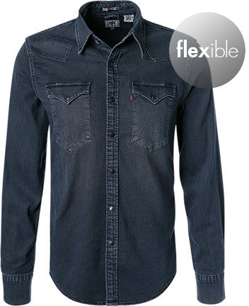 Levi's Barstow Shirt bruised indigo dark