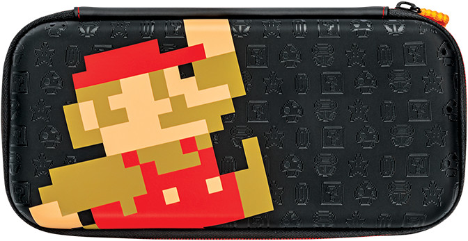 PDP Nintendo Switch Slim Travel Case - Mario Retro Edition