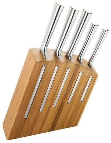 Pradel Jean Dubost Bloc 5 couteaux de cuisine Kimono bambou