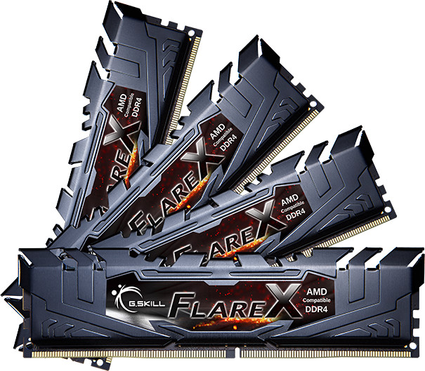G.Skill Flare X Kit 64 Go DDR4-3200 CL16 (F4-3200C16Q-64GFX)