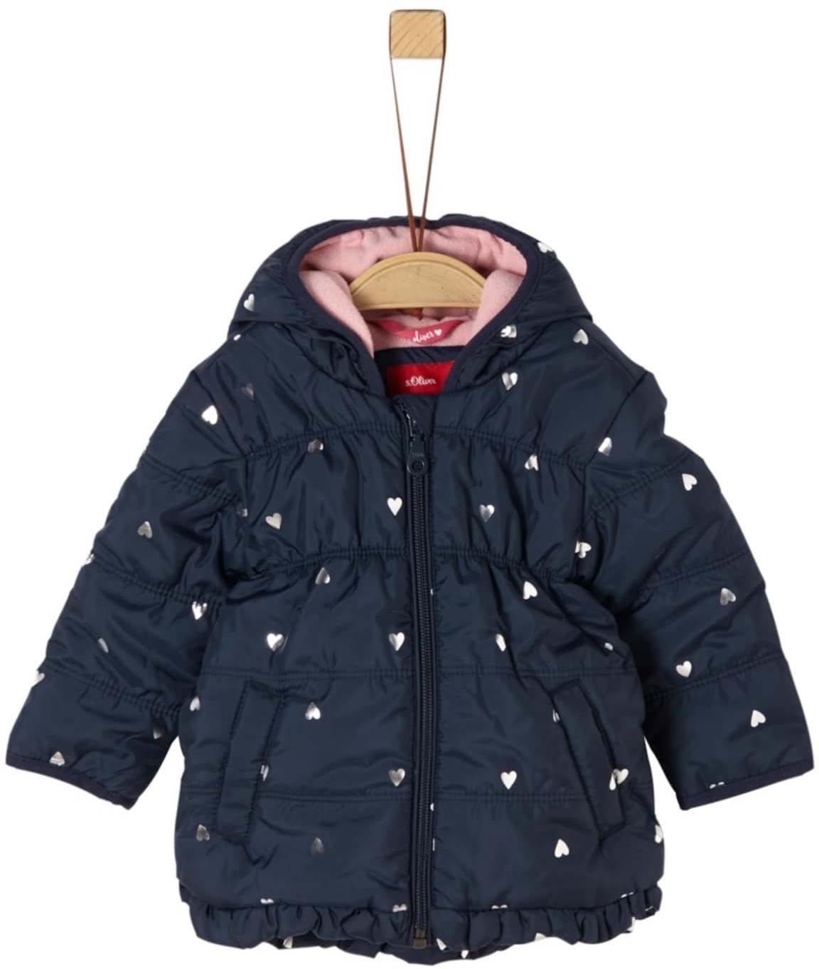 S.Oliver Winter Coat With A Metallic Pattern (59.909.52)