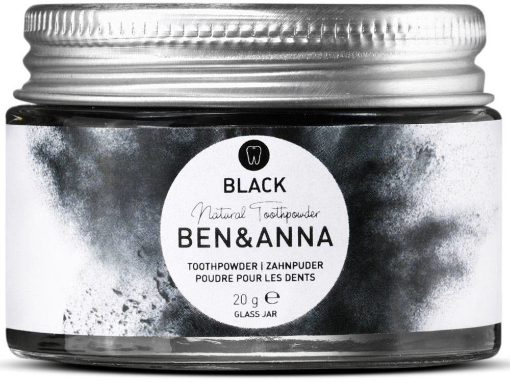 Ben & Anna Natural Toothpowder Black (15g)