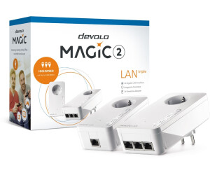 Buy devolo Magic 2 LAN triple Starter Kit from £139.99 (Today) – Best Deals  on