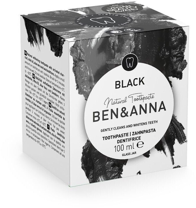 Ben & Anna Natural Toothpaste Black (100ml)