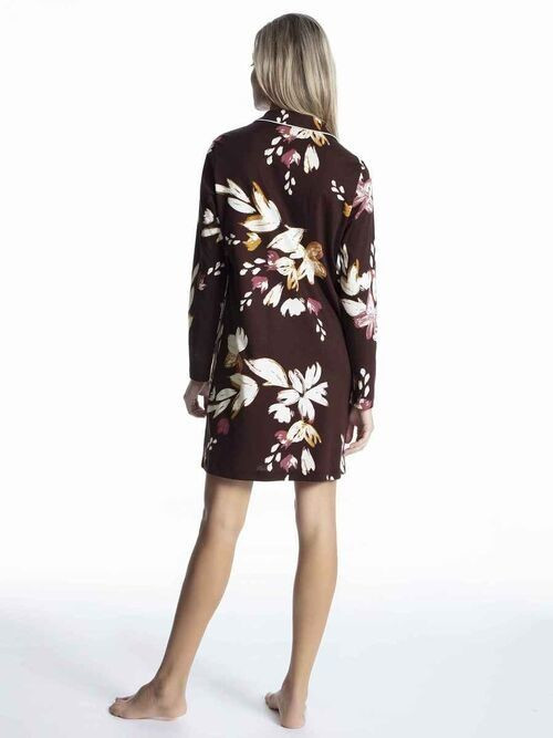 Calida Sleepshirt (33123) black cherry