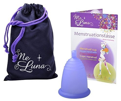 Me Luna Menstruation Cup Sport - Ball - Blue-Violet - Size L
