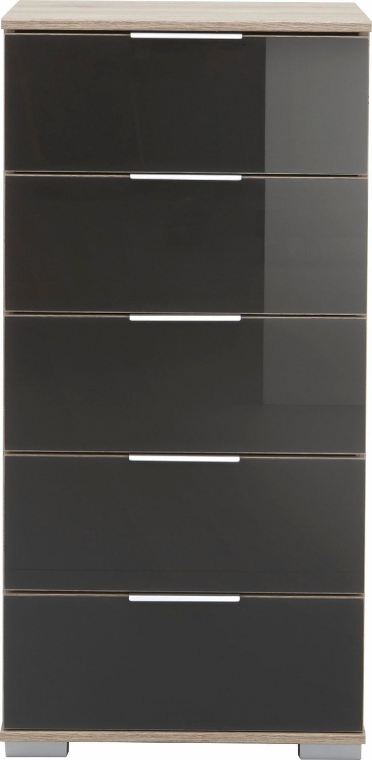 Wimex Easy 49cm Oak/Grey Glass