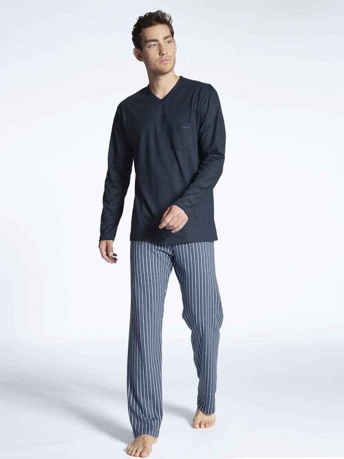 Calida Pyjama (40580) dark sapphire