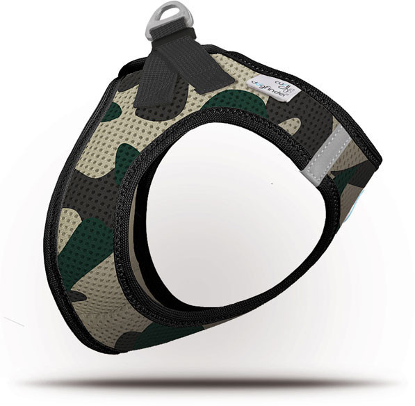 Curli Harnais pour chien Vest Harness Air-Mesh 2XS Camo