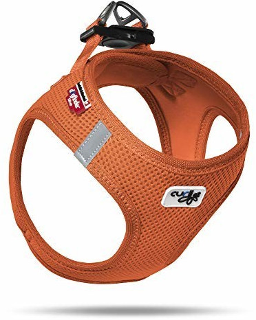 Curli Harnais pour chien Vest Harness Air-Mesh 3XS Orange Curli Harnais pour chien Vest Harness Air-Mesh 3XS Orange