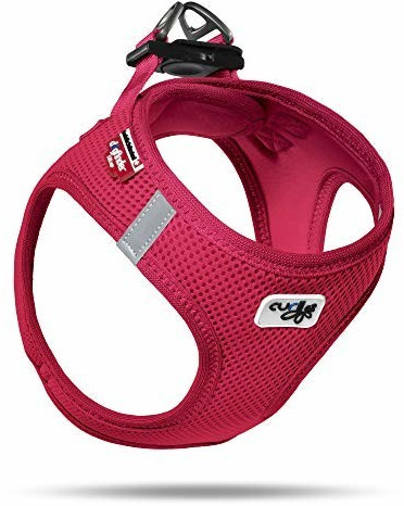 Curli Harnais pour chien Vest Harness Air-Mesh 3XS Red